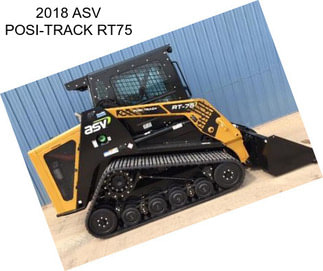 2018 ASV POSI-TRACK RT75