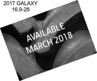 2017 GALAXY 16.9-28