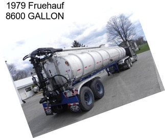 1979 Fruehauf 8600 GALLON