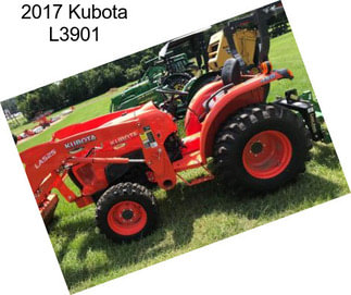 2017 Kubota L3901