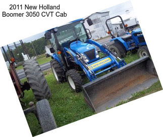 2011 New Holland Boomer 3050 CVT Cab