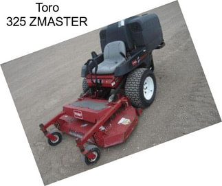 Toro 325 ZMASTER