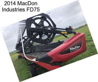 2014 MacDon Industries FD75