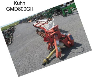 Kuhn GMD800GII