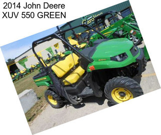 2014 John Deere XUV 550 GREEN