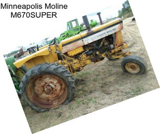 Minneapolis Moline M670SUPER