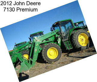 2012 John Deere 7130 Premium