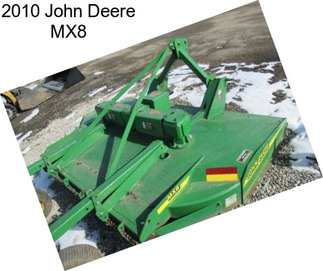 2010 John Deere MX8