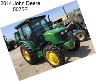 2014 John Deere 5075E