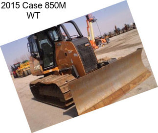 2015 Case 850M WT