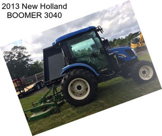 2013 New Holland BOOMER 3040