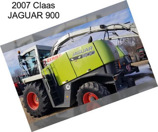 2007 Claas JAGUAR 900