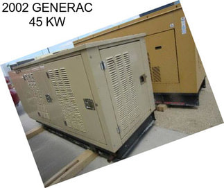 2002 GENERAC 45 KW