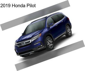 2019 Honda Pilot