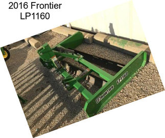 2016 Frontier LP1160