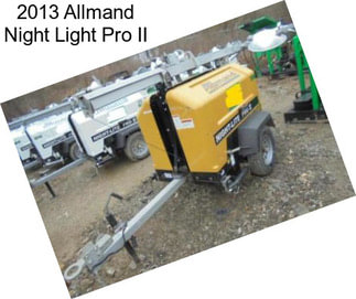2013 Allmand Night Light Pro II