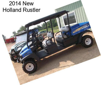 2014 New Holland Rustler