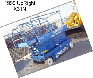 1999 UpRight X31N