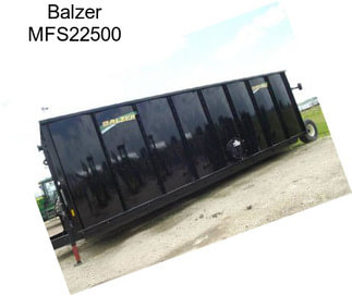 Balzer MFS22500