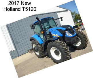 2017 New Holland T5120