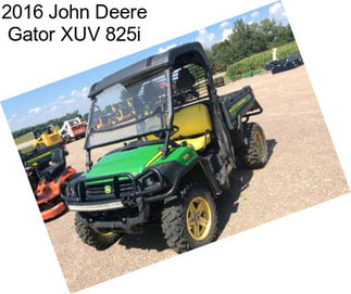 2016 John Deere Gator XUV 825i