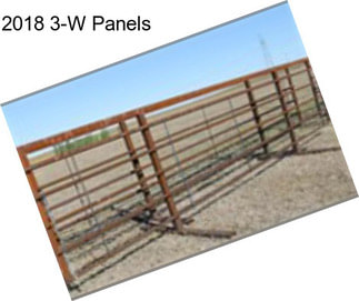 2018 3-W Panels