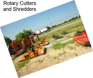 Rotary Cutters and Shredders