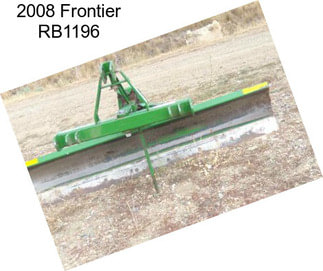 2008 Frontier RB1196