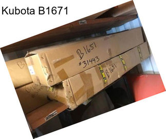 Kubota B1671