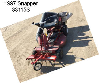 1997 Snapper 33115S