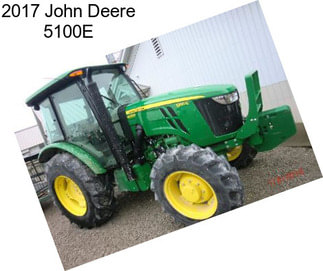 2017 John Deere 5100E