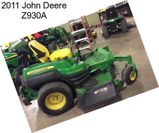 2011 John Deere Z930A