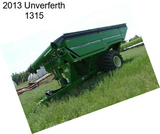 2013 Unverferth 1315