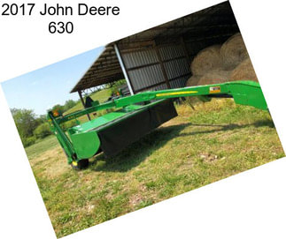 2017 John Deere 630