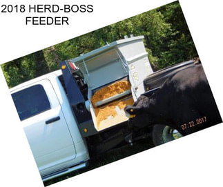 2018 HERD-BOSS FEEDER