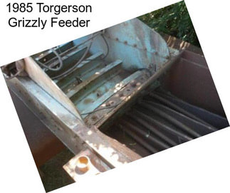 1985 Torgerson Grizzly Feeder