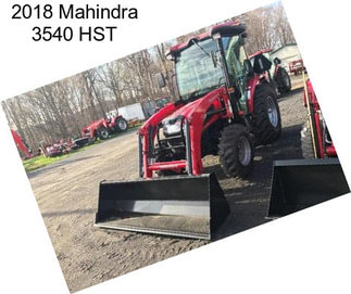 2018 Mahindra 3540 HST