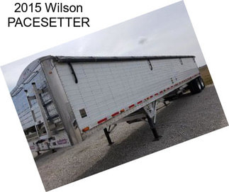 2015 Wilson PACESETTER