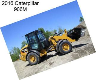 2016 Caterpillar 906M