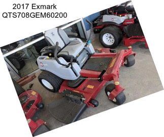 2017 Exmark QTS708GEM60200