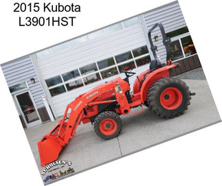 2015 Kubota L3901HST