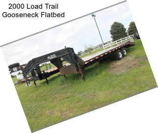 2000 Load Trail Gooseneck Flatbed