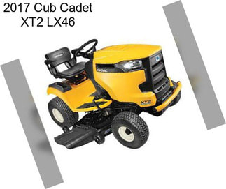 2017 Cub Cadet XT2 LX46