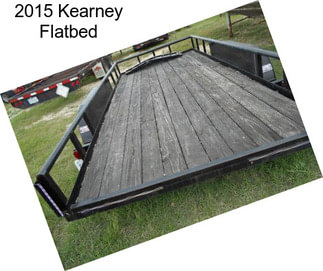 2015 Kearney Flatbed