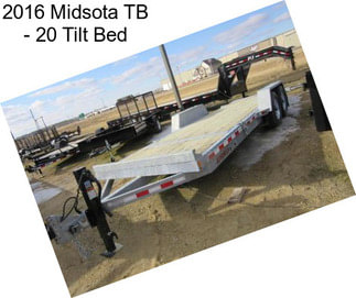 2016 Midsota TB - 20 Tilt Bed