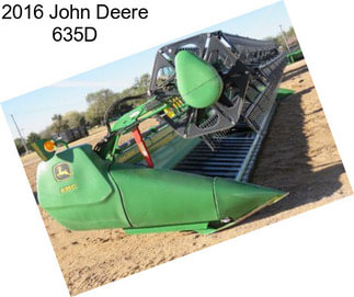 2016 John Deere 635D