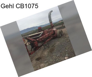 Gehl CB1075