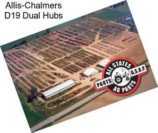 Allis-Chalmers D19 Dual Hubs