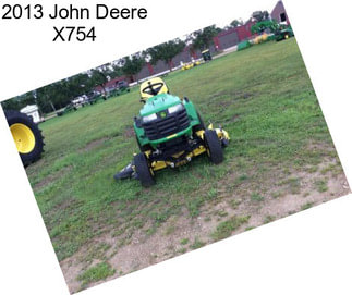 2013 John Deere X754