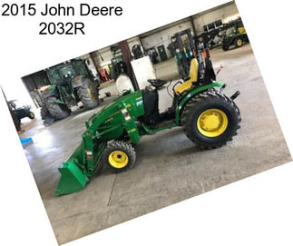 2015 John Deere 2032R